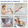 Tub Faucet with Rough-in Valve,Wall Mounted Tub Spout with Handheld Shower