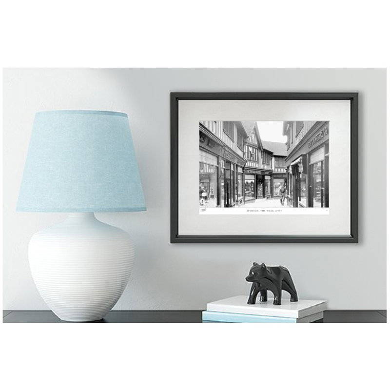 Ipswich, The Walk C1955 by Francis Frith - Single Picture Frame Print, 28cm H x 36cm W x 2.3cm D