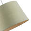 20cm H Velvet Drum Lamp Shade ( No Direct Attachment Method )-1224808090