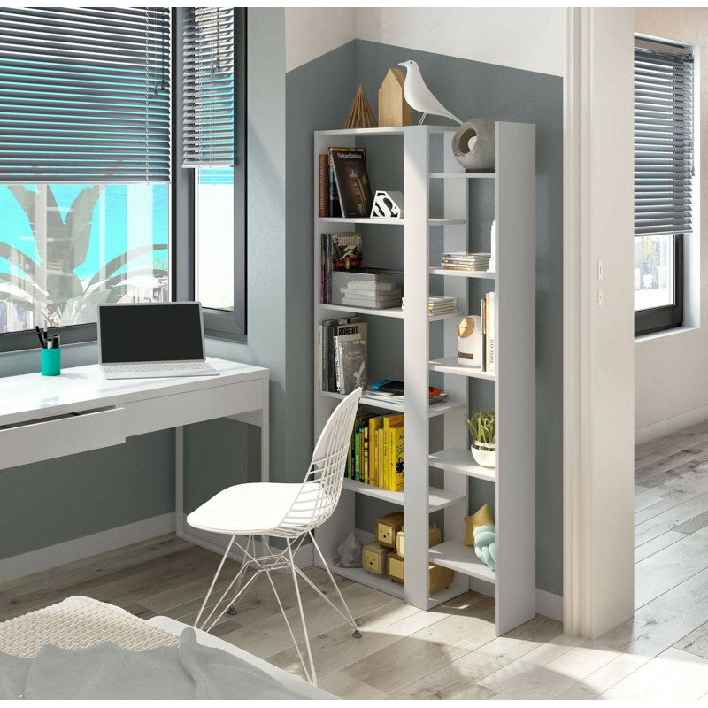 Niav 162cm H x 78cm W Bookcase
