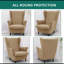Housse pour fauteuil à oreilles 2 pièces Soft Stretch Soft-866080856