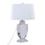 Lampe de table transparente 26 po Prager