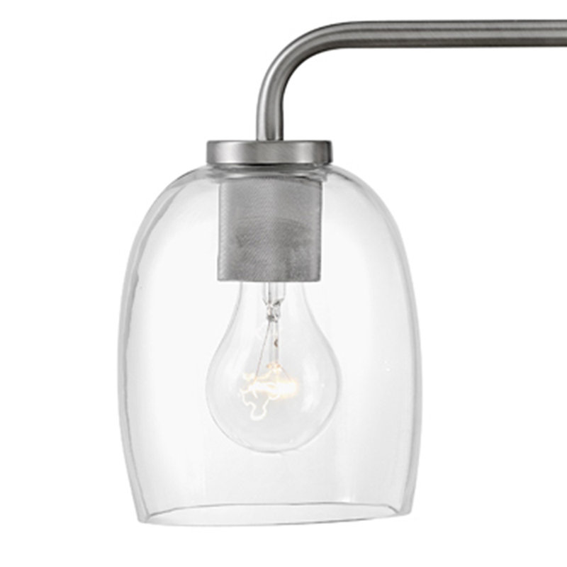Attamore 3 - Light Dimmable Vanity Light, Silver