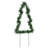 The Holiday Aisle® Christmas Light Decorations With Spikes 3 Pcs Tree 50 Leds 11.8"