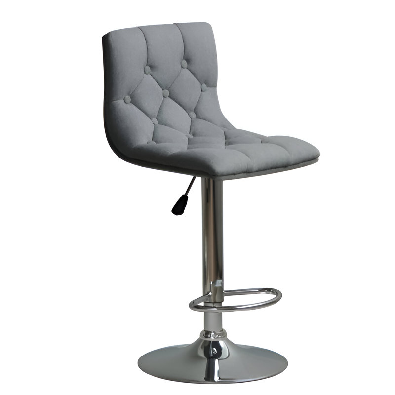Tabouret réglable Alan, Gris