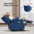 Small Size Power Recliner Lift Chair with Massage, Dual Heating, Adjustable Headrest, Faux Leather-543627912