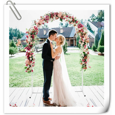 Metal Wedding Arch Backdrop Stand