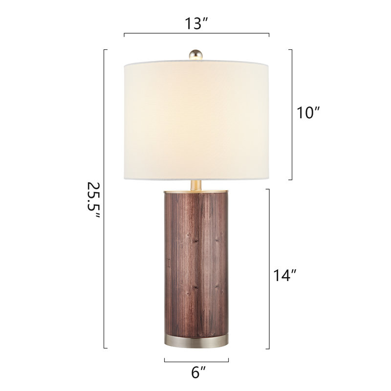 Kennesaw 25.5'' Brown Table Lamp Set