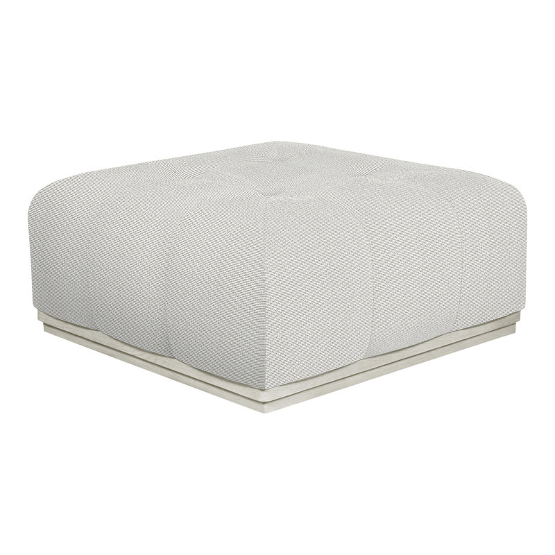 Denison By Thom Filicia Square Ottoman, Callaloo Cotton, Wrenn
