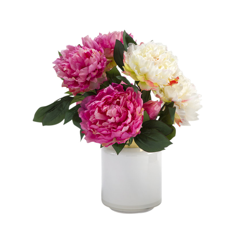 Peony Arrangement in Vase