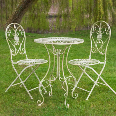 Meunier Round 3- Piece 2- Person Bistro Set
