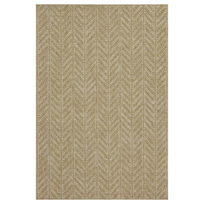 Earth Jute/White Indoor/Outdoor Area Rug