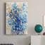 Bleuet floral II - peinture sur toile tendue-1036253225