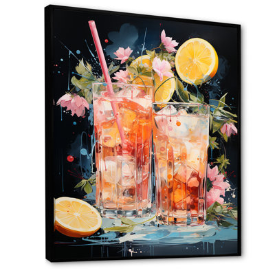 «Lanard Tropical Soda Cocktail IV», reproduction sur toile