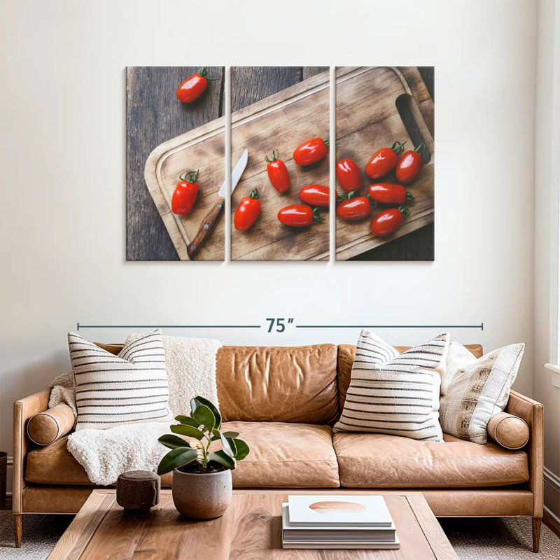 Yarlin Plum Tomatoes, 36" H x 57" W