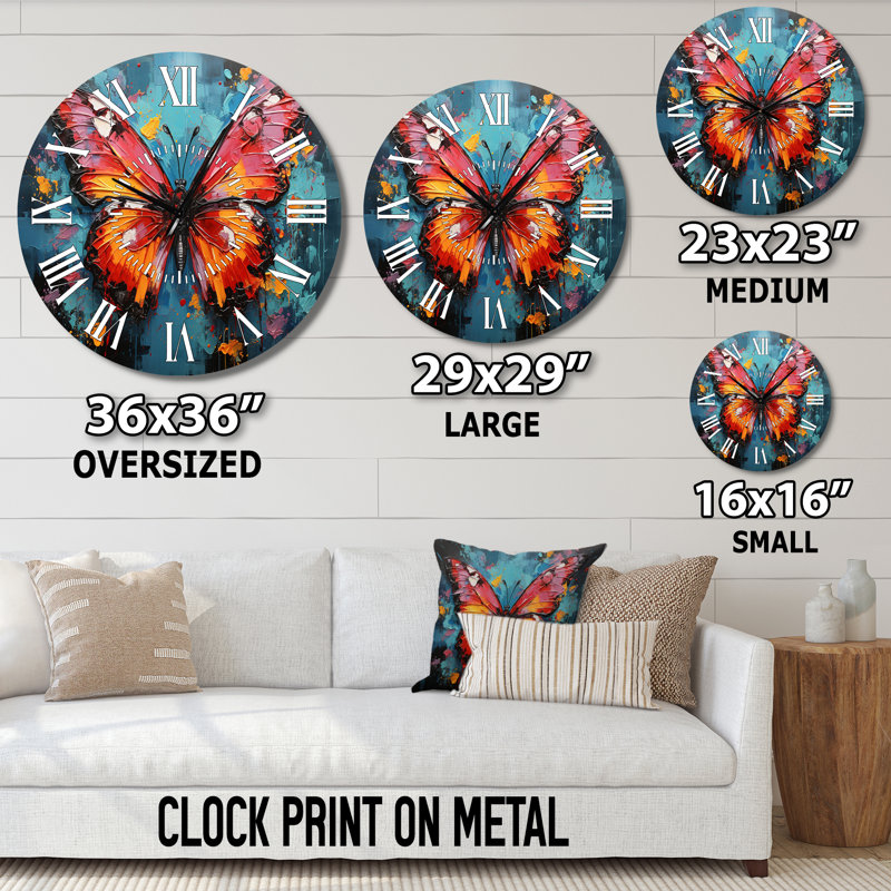 Horloge murale Bold Pop, Médium