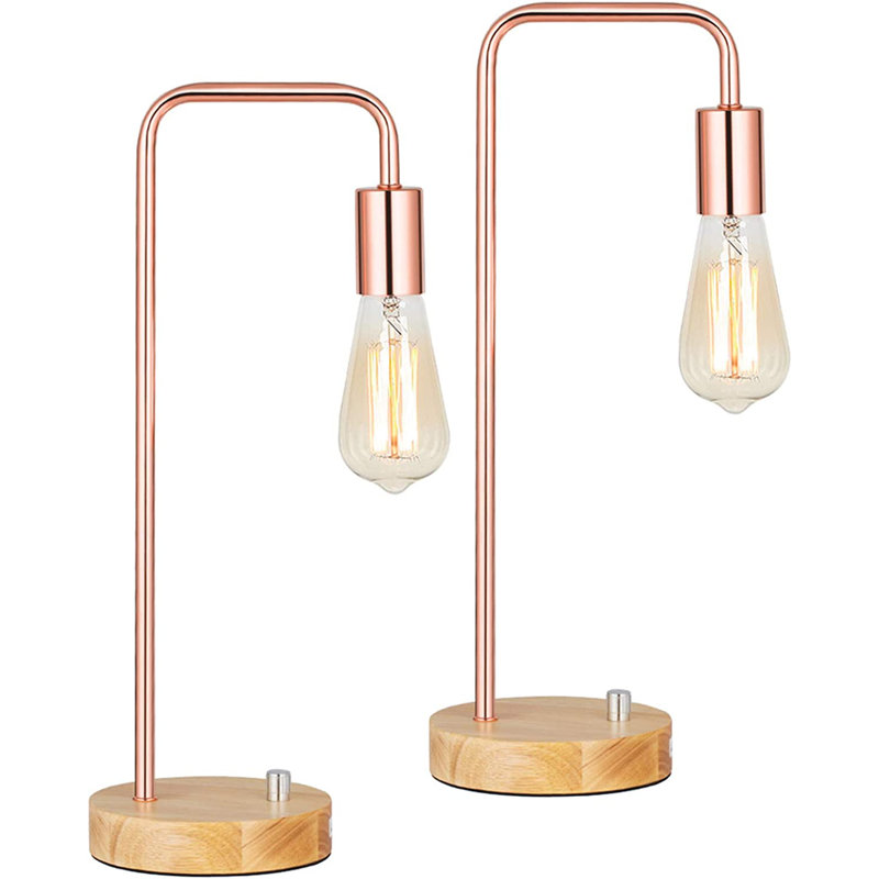 Homeira Lamp Base Lamp, Brown