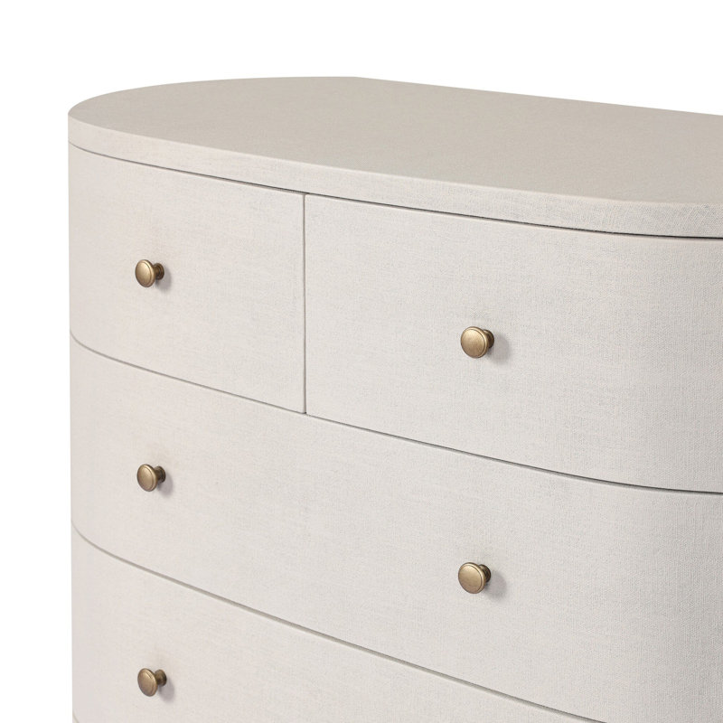 Amelia Chest-Ivory Painted Linen, Ivory Painted Linen
