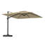Parasol carré 11 pi en porte-à-faux beige-1050703117