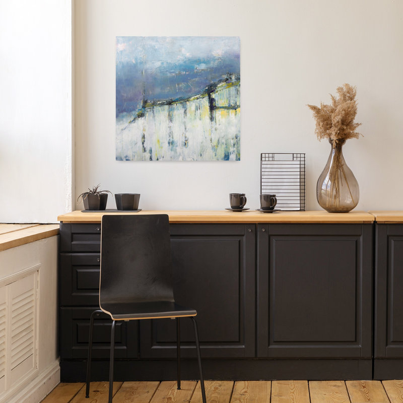 Camarillo, paysage contemporain abstrait, art naturel, H 18 po x l 18 po