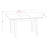 3-Piece Mahogany Finish Rectangular Solid Wood Top with Butterfly Leaf Dining Table Set