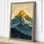 Mountain at Sunrise Minimalist - Wrapped Canvas-1378433955-1378433877