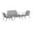 Ola 4-Piece All Steel Conversation Set-93578787