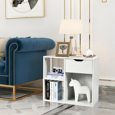 Table de bout avec rangement Armi