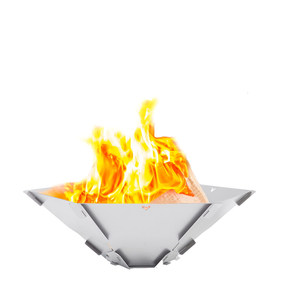 Hexagon Steel Smokeless Fire Pit