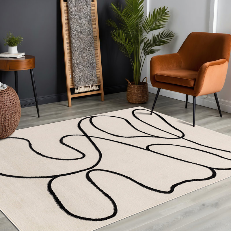 Reagyn Oriental Area Rug, Rectangle 200 x 275 cm
