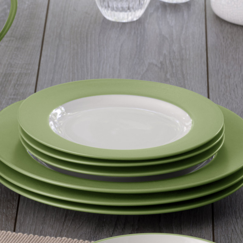 Noritake Colorwave Rim Salad Plates, 8-1/4", Apple
