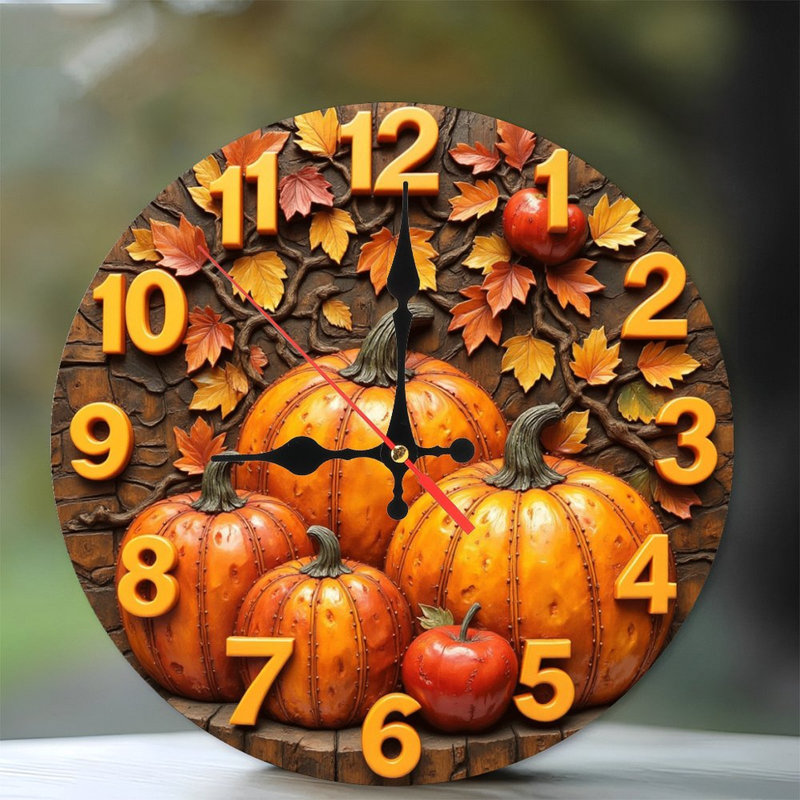 Horloge murale Autumn
