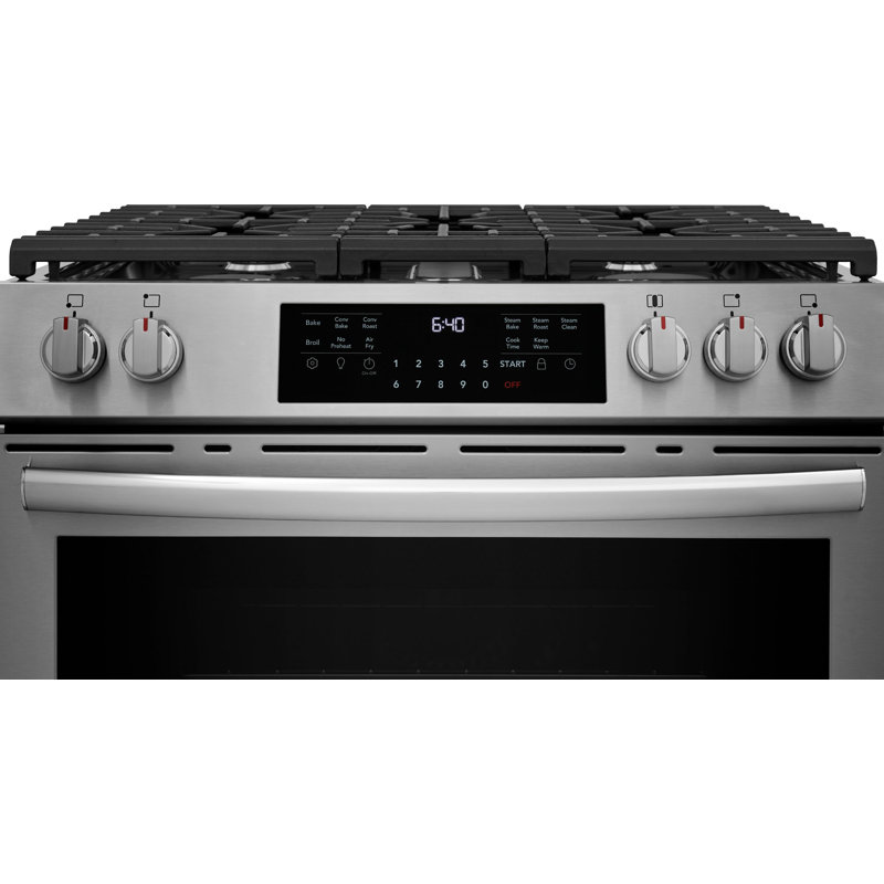 30" Gas Range with Total Convection