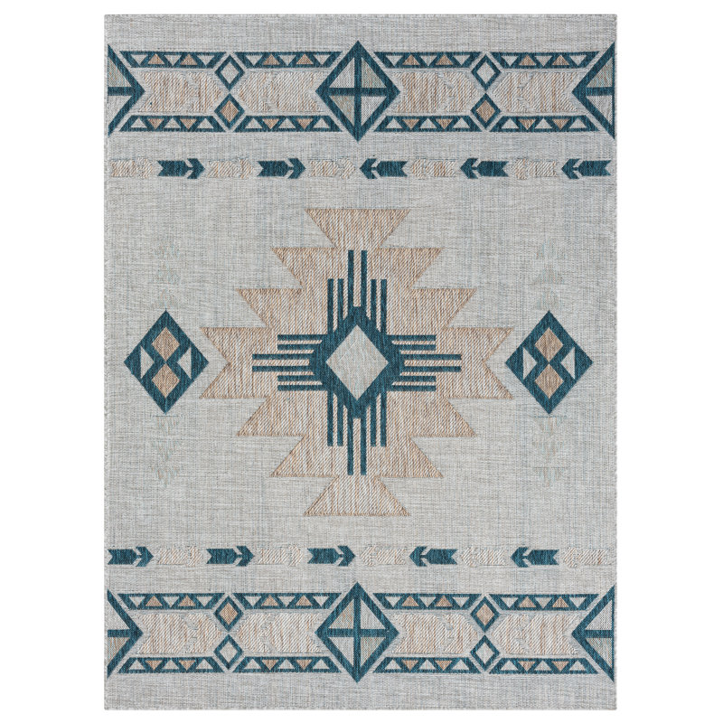 Kaymiah Flatweave Indoor Rug, Rectangle 7'7" x 10'