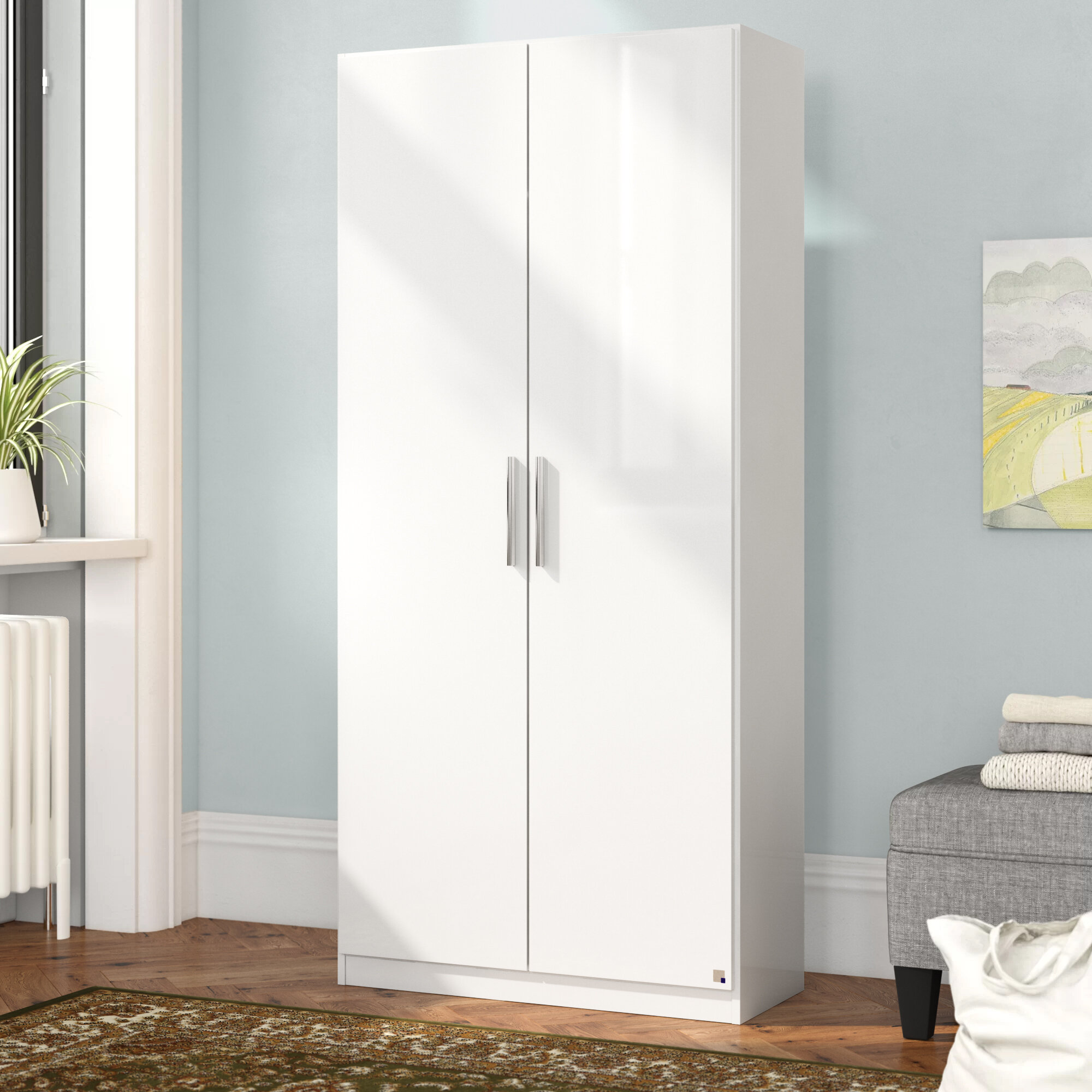 Wayfair 2 on sale door wardrobe