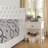 White California King Size Bed 2x Nightstands Panel Headboard Footboard Classic 3pc Bedroom Furniture Set-783152931