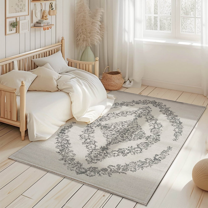 Tapis Boho, Rectangle 5 pi 3 po x 7 pi 7 po