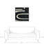Abstrait noir et brun clair - Peinture sur toile-1168992159-1168992157