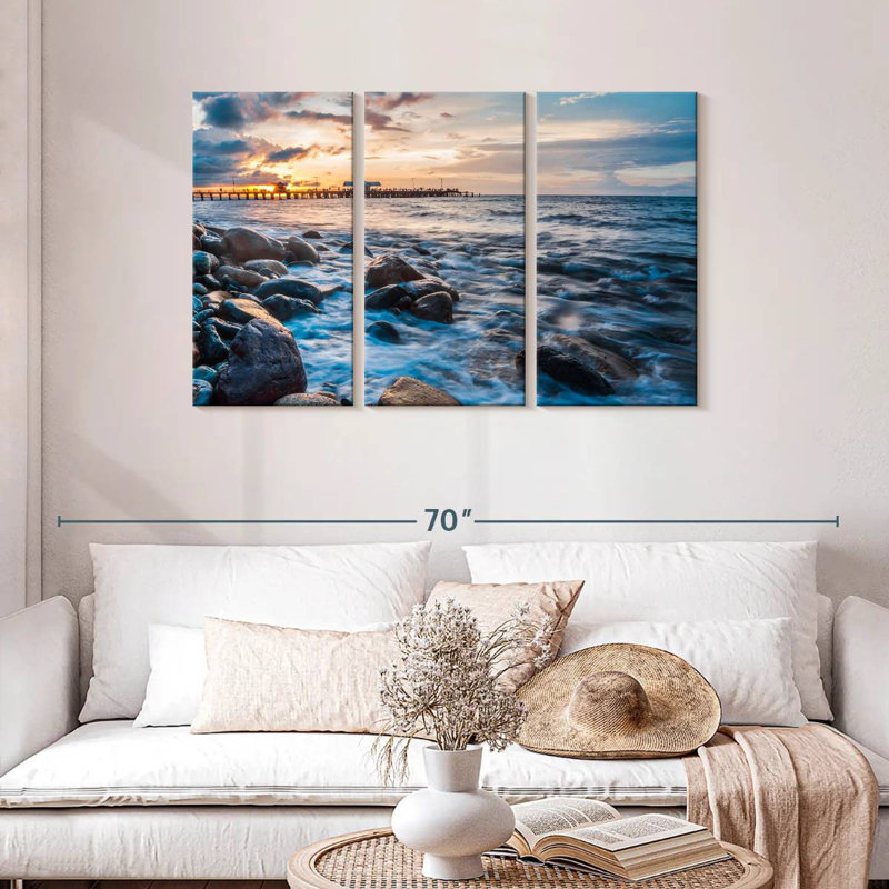 Sebbie La Ceiba Beach, 28" H x 45" W