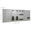 5 Piece Metal Complete Storage System