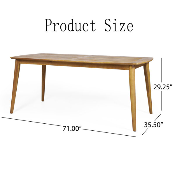 Dimensions du produit