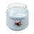Scented Jar Candle with Glass Holder-345264082
