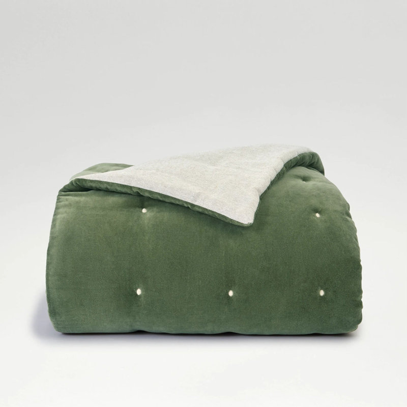 Jaipur Throw Blanket, Olive