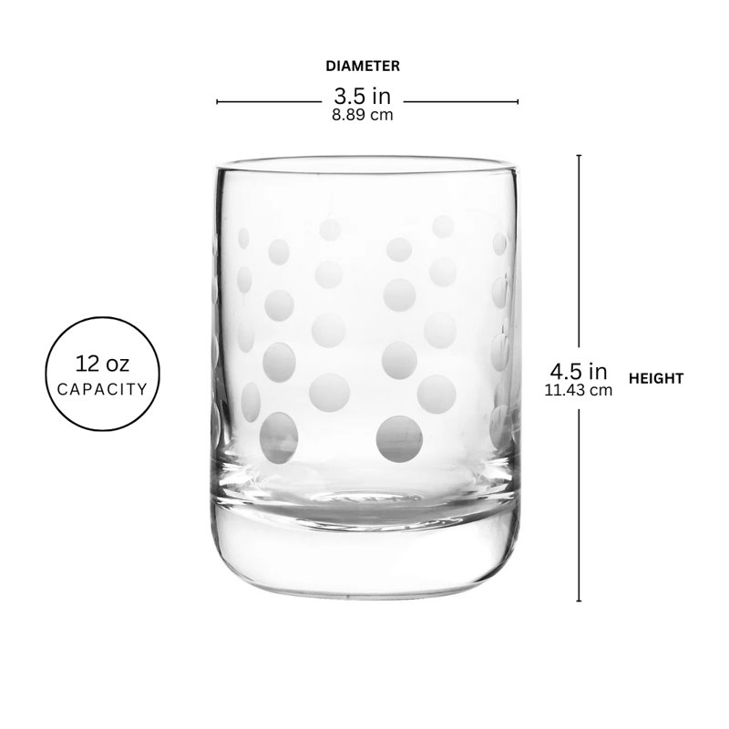 Galaxy 12 oz. Whiskey Glass (Set/4)