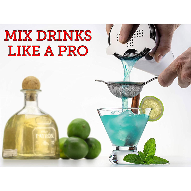 28oz. Stainless Steel Drinking Glass Set