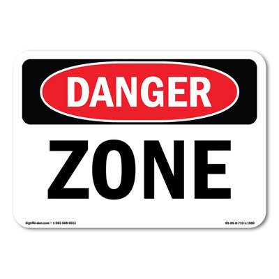 Zone Decal 7" X 5"