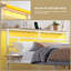 Metal Bed Frame with Charging Station & LED Headboard & Movable Storage Rack-1337937811-1337937815