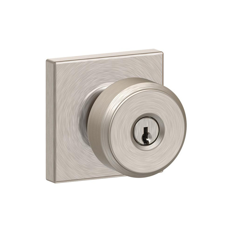 F51ABWE619COL 16-211 10-063 K4 Bowery / Collins Entry - Satin Nickel