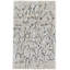 Banford Abstract Area Rug in Taupe/Black-1129565217