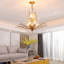 Lustre en cristal 8 lumières Jamei-313910561